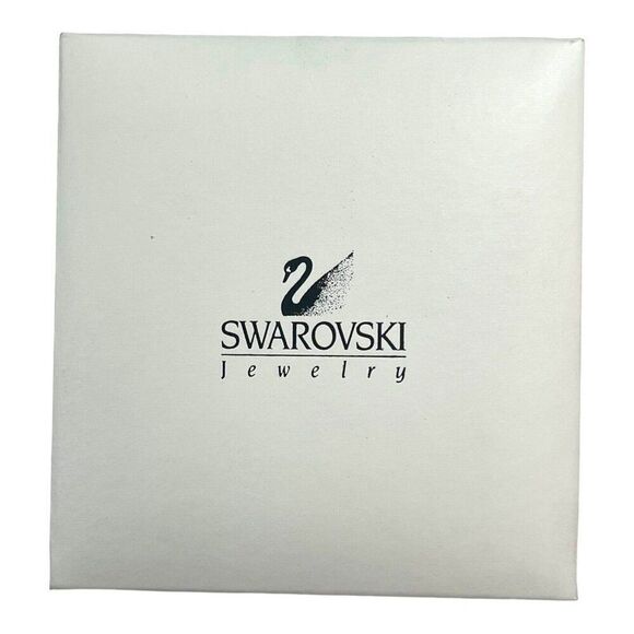 Candy Cane Rhinestone Bow Swarovski Crystal Holiday Gold Tone Brooch NEW IN BOX - Picture 7 of 12